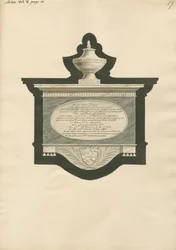 Minnesmerke over Martha, Philip og George Joseph Cocks fra Acton kirke