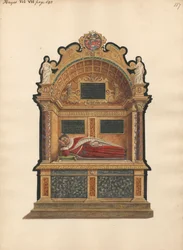 Graven til Sir Edward Fennen av Hayes fra Hayes Church