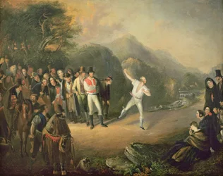 Bowlingkamp på Castlemary, Cloyne, 1847