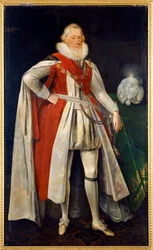 William Knollys ca. 1620 (olje på lerret)