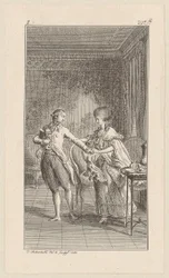 Beatrice gir den lille Cæsar til væpneren