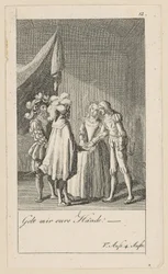 Plate 12 til Shakespeares «Stormen»