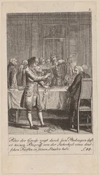 Blad 3 fra serien «Brandenburgs historie»