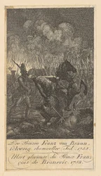 Blad 7 av «Brandenburgske krigsscener»