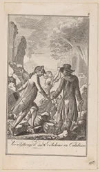 Plate 8 fra «Fremstillinger fra den nyere historien»