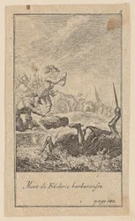 Plate 9 til «Korstogenes historie» av Joh. Christoph Mayer