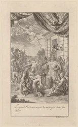 Blad til «Mémoires [...] des réfugiés», første bind
