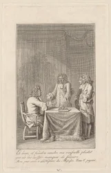 Blad til «Mémoires [...] des refugiés», femte bind