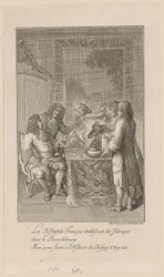 Ark fra «Mémoires [...] des réfugiés», fjerde bind