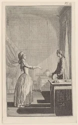 Clarisse beskylder Lovelace for å ha gjort henne sårbar, vanæret henne og berøvet henne all ro og dyd