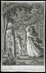 Illustrasjon til «Beckers almanakk for 1798»