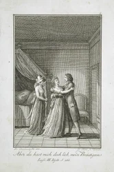 Illustrasjon til Beckers almanakk for 1798