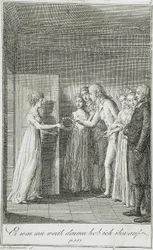 Illustrasjon til Beckers lommebok for 1799