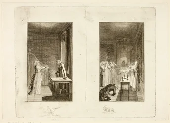 Illustrasjon til Samuel Richardsons Clarissa