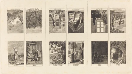 Illustrasjoner til Fables & Tales av Gellert, Gleim, Hagedorn, Lichtwer og Pfeffel