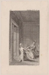 Lovelace oversvømmer Clarisse med frierier