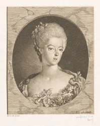 Portrett av Wilhelmina av Preussen