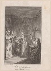 Scene før bryllupet