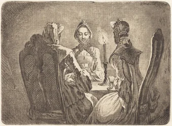 Kortspillet (The Little L'Hombre Table)