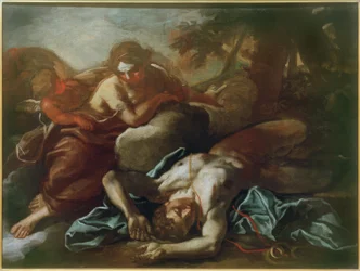 Venus beklager Adonis død