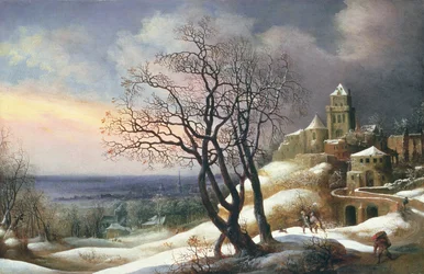 Vinterlandskap, 17. århundre