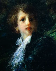 Troubetzkoy Boys with a Dog, av Daniele Ranzoni