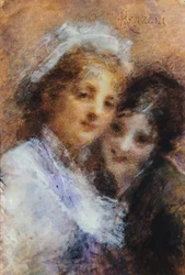 Vercesi sisters by Daniele Ranzoni (1843-1889)   1415237   no       norwegian Successfully Translated  Original: Enclosed Valley Translat: Enclosed Valley 1295222 no norwegian Successfully Translated Original: Boat and Trees, 1914. Translat: Boat and Trees