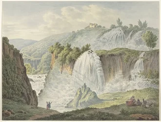 Utsikt over Tivoli-fossen