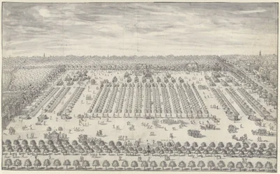 Leir nær Haag, 1742