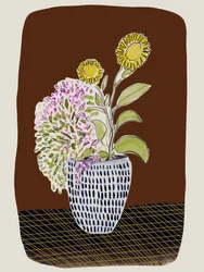 Solbelyste blomster