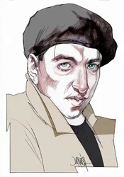 Giacomo Antonini, 2022 (digital fargeblyanttegning)