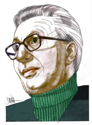 Piero Scanziani, 2022 (digital fargeblyanttegning)