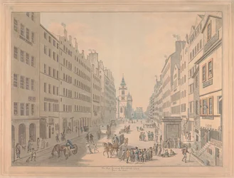 High Street i Edinburgh fra øst