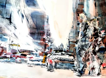 Abstrakt bygate