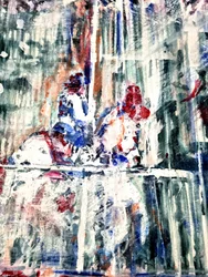 Levende abstrakte figurer
