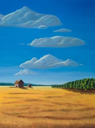Utestående i sitt felt, 2009 (olje på lerret)