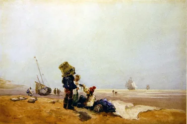 Fiskere ved bredden