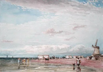 North Shore, Liverpool (akvarell på papir)