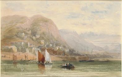 Utsikt over Barmouth, Nord-Wales