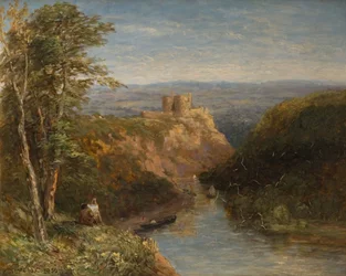 Cilgerran Castle, Pembrokeshire, 1852.