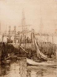 The Royal Arch, 1900-tallet (etsing)