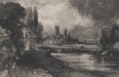 En mølle, 1832.