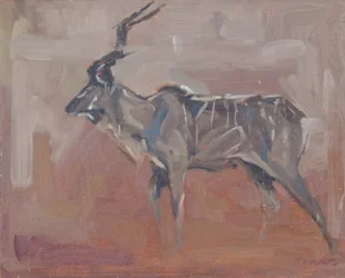 Kuduokse, 2018 (olje på panel)