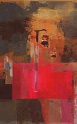 Taubane, 2014, Collage på papir