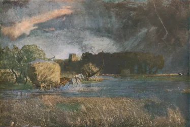 A Hampshire Haying, c1891, c1930.