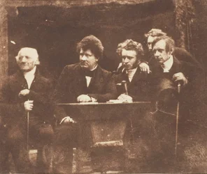 Cunningham, Begg, John Hamilton, Guthrie, 1843-47. Skapere: David Octavius Hill, Robert Adamson, Hill & Adamson.