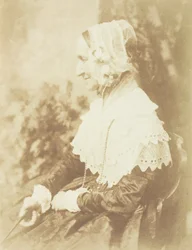 Portrett av fru Rigby, 1844. Skapere: David Octavius Hill, Robert Adamson, Hill & Adamson.