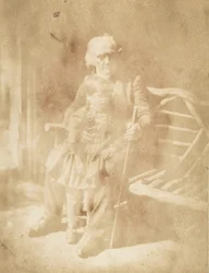 Prest dr. Thomas Chalmers og Thomas Chalmers Hanna, 1843-47. Skapere: David Octavius Hill, Robert Adamson, Hill & Adamson.