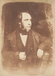 Pastor George Lewis, Dundee, 1843-47. Skapere: David Octavius Hill, Robert Adamson, Hill & Adamson.