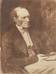 Sir Charles Lyell - geolog, 1843-47. Skapere: David Octavius Hill, Robert Adamson, Hill & Adamson.